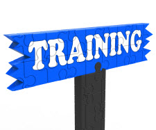 training sign