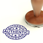 Authentic Stamp Showing Real Certified Product Not Fake
